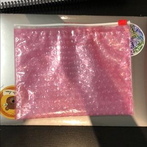 Glossier Zip Bubble Bag